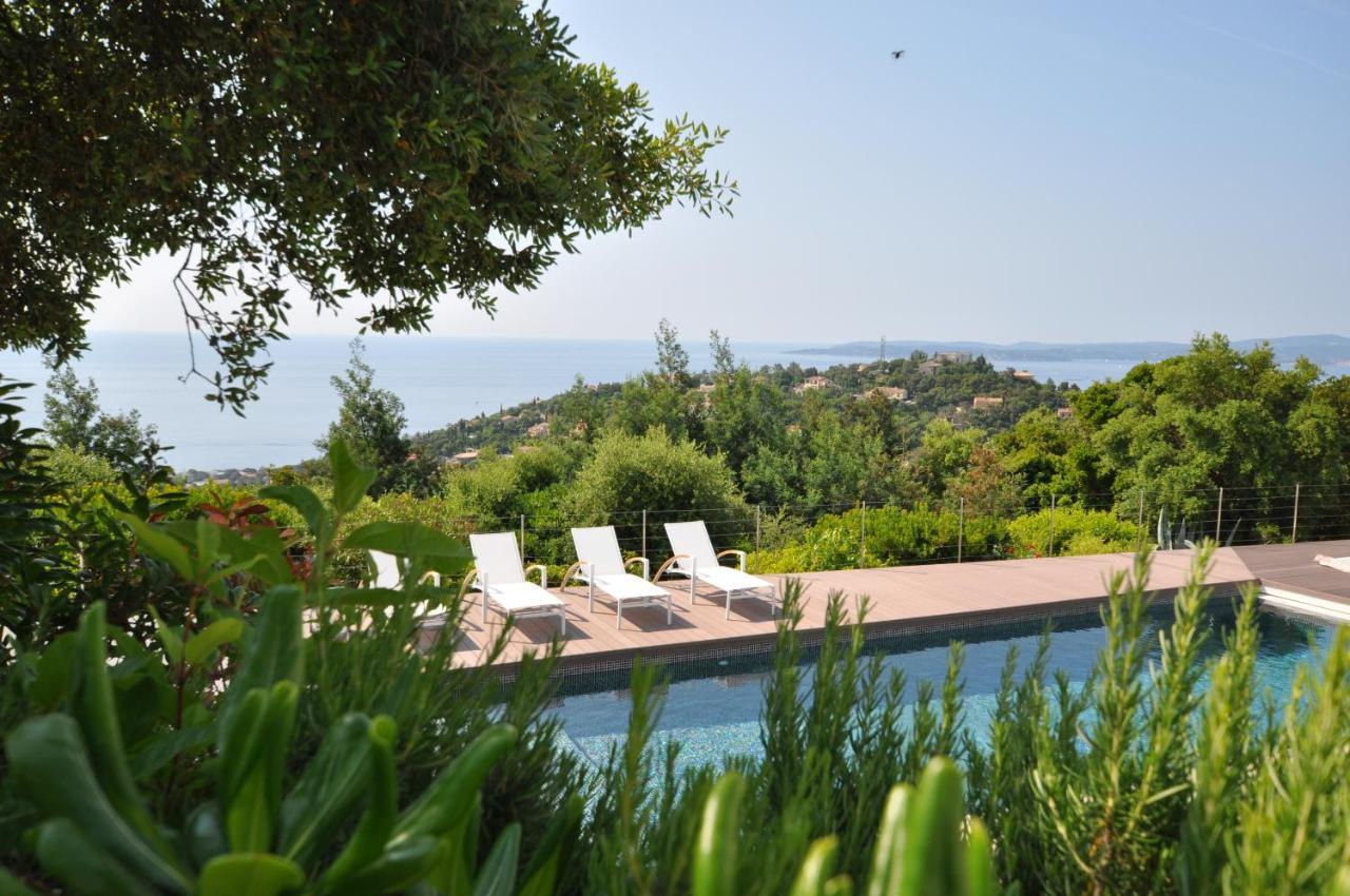 Vue Panoramique Sur La Baie De St Tropez Villa Les Issambres Exterior photo